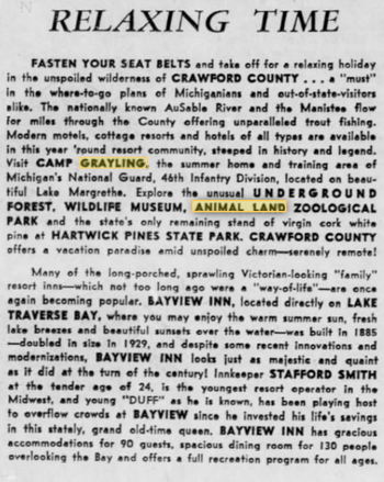 Animal Land - 1963 Article (newer photo)